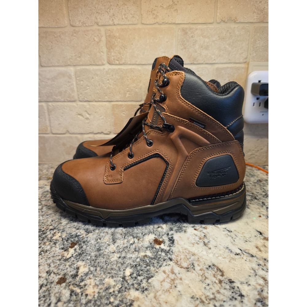 Red Wing FLEXFORCE® MEN'S 6-INCH WATERPROOF Aluminum TOE BOOT Size 12D